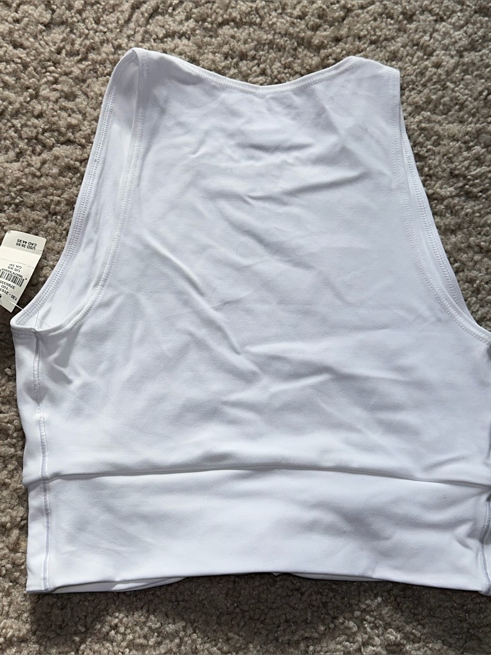 NWT Aerie White Athletic Tank Top